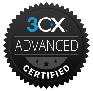3cx Advanced Certified badge 300x294